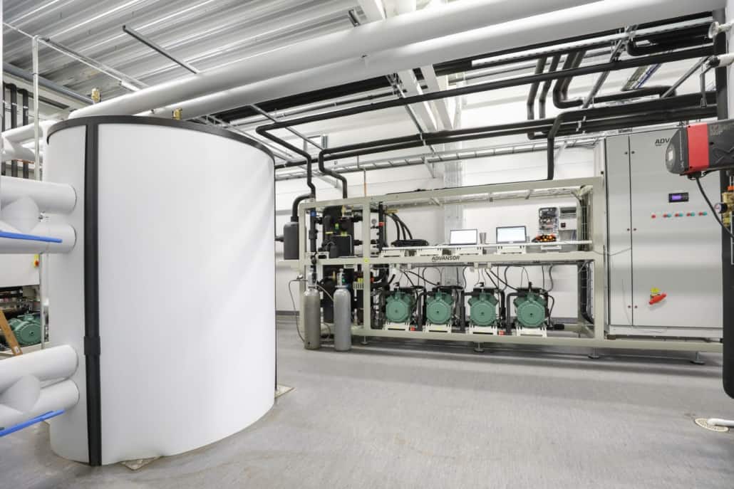 Stort ventilationsanlæg